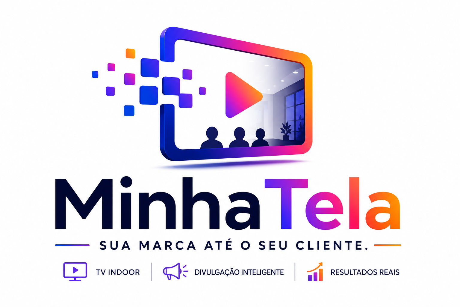MinhaTela — aplicativo para TV indoor